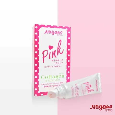 Nagano Pink Vitamin E Collagen Aloe Vera Jelly 